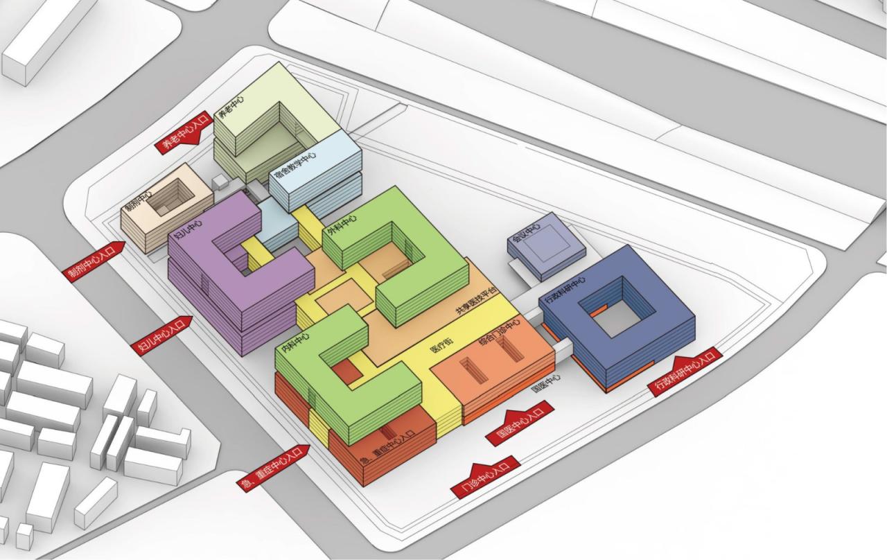 BIM建筑|深圳市中医院光明院区 / 孟建民团队 BIM建筑|深圳市中医院光明院区 / 孟建民团队