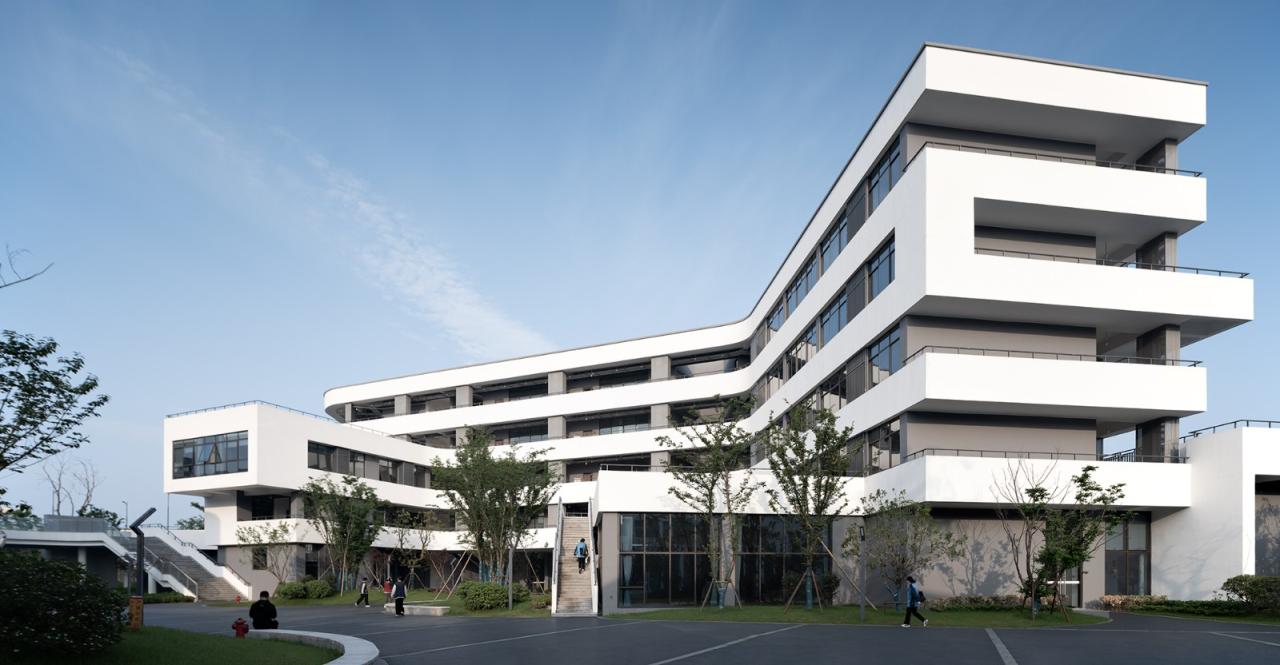 BIM建筑|绍兴艺术学校改扩建工程 / 浙江大学建筑设计研究院 BIM建筑|绍兴艺术学校改扩建工程 / 浙江大学建筑设计研究院