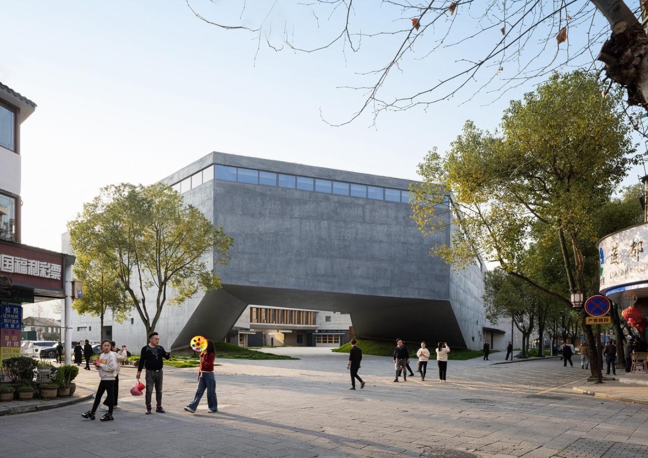 BIM建筑|丽水最大艺术综合体:古堰画乡艺术中心 / 孟凡浩-line+建筑事务所 BIM建筑|丽水最大艺术综合体:古堰画乡艺术中心 / 孟凡浩-line+建筑事务所