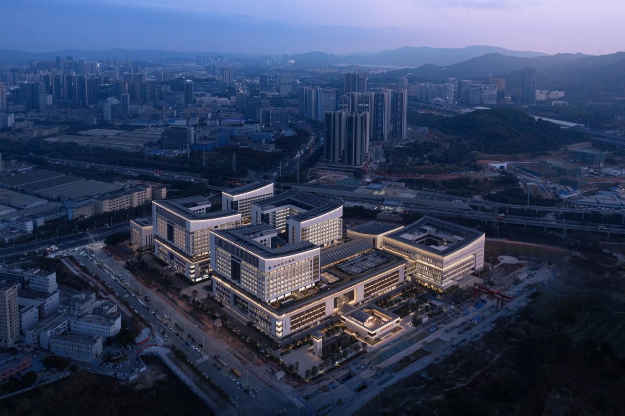 BIM建筑|深圳市中医院光明院区 / 孟建民团队 BIM建筑|深圳市中医院光明院区 / 孟建民团队
