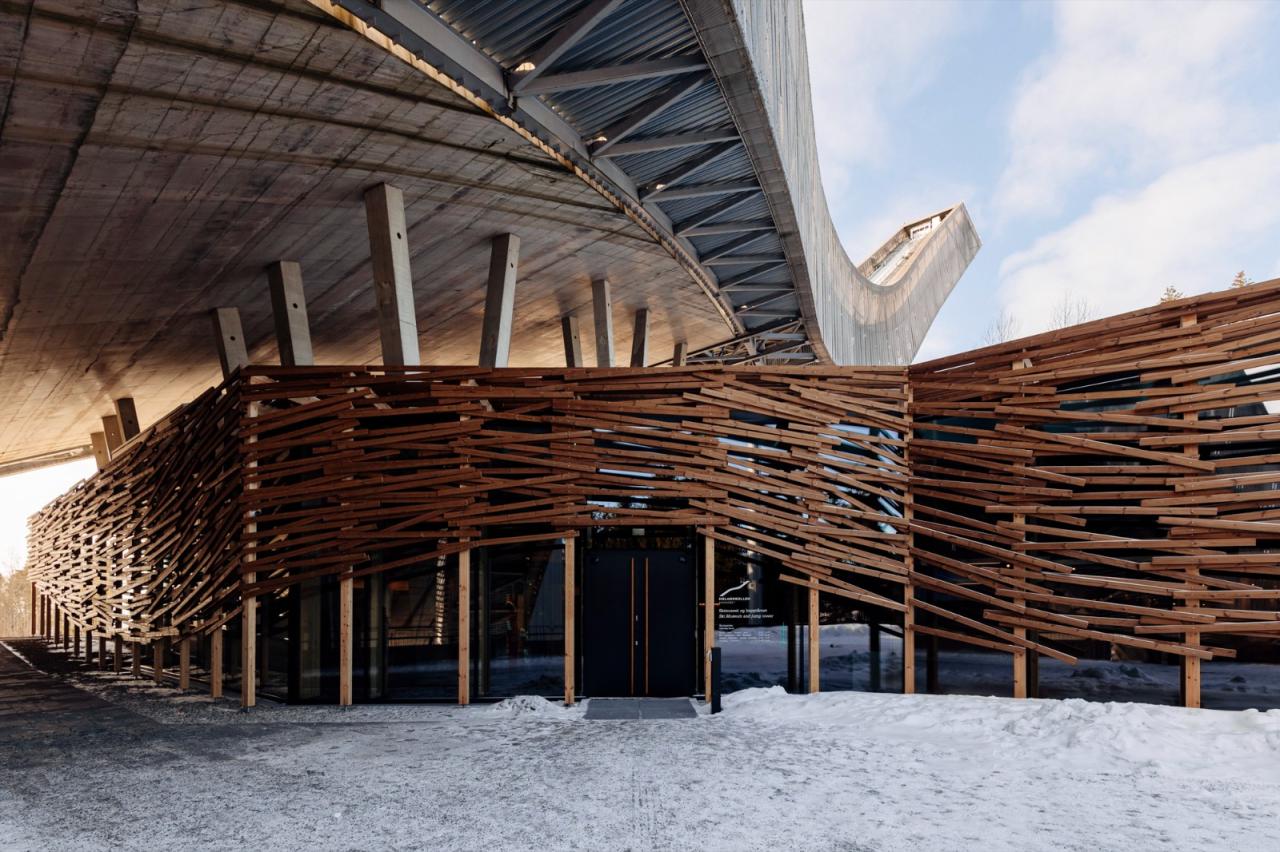 BIM建筑|挪威滑雪博物馆 / Snøhetta BIM建筑|挪威滑雪博物馆 / Snøhetta