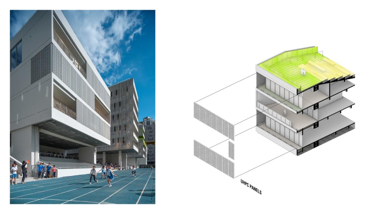 BIM建筑|福田中学校园设计 / reMIX 临界工作室 BIM建筑|福田中学校园设计 / reMIX 临界工作室