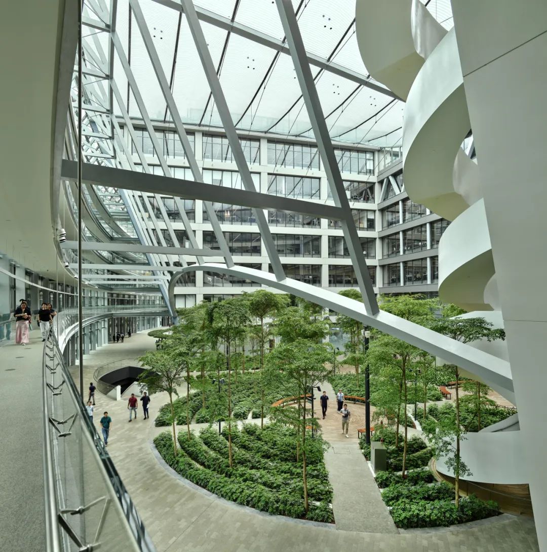 BIM建筑|开启花园办公的未来形态:盛裕集团总部 / Surbana Jurong Campus BIM建筑|开启花园办公的未来形态:盛裕集团总部 / Surbana Jurong Campus