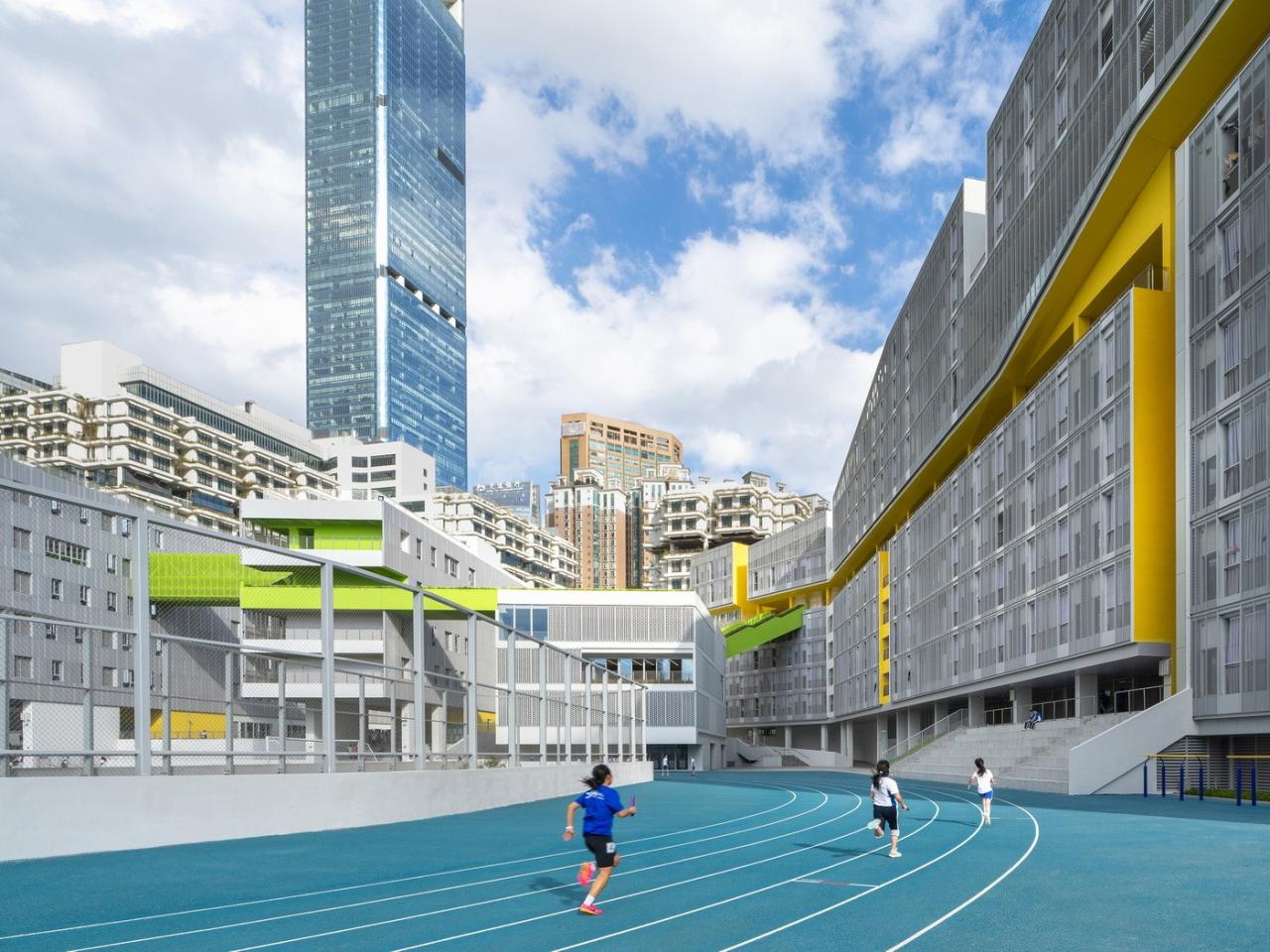 BIM建筑|福田中学校园设计 / reMIX 临界工作室 BIM建筑|福田中学校园设计 / reMIX 临界工作室