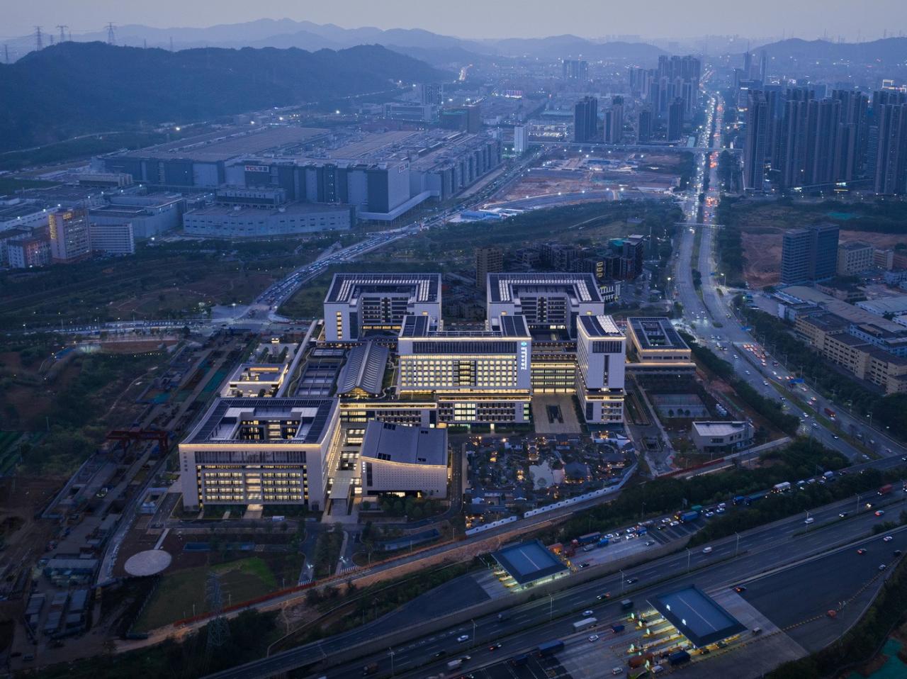 BIM建筑|深圳市中医院光明院区 / 孟建民团队 BIM建筑|深圳市中医院光明院区 / 孟建民团队
