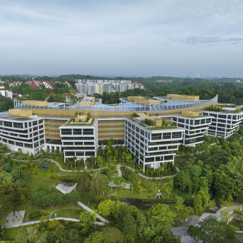BIM建筑|开启花园办公的未来形态:盛裕集团总部 / Surbana Jurong Campus BIM建筑|开启花园办公的未来形态:盛裕集团总部 / Surbana Jurong Campus