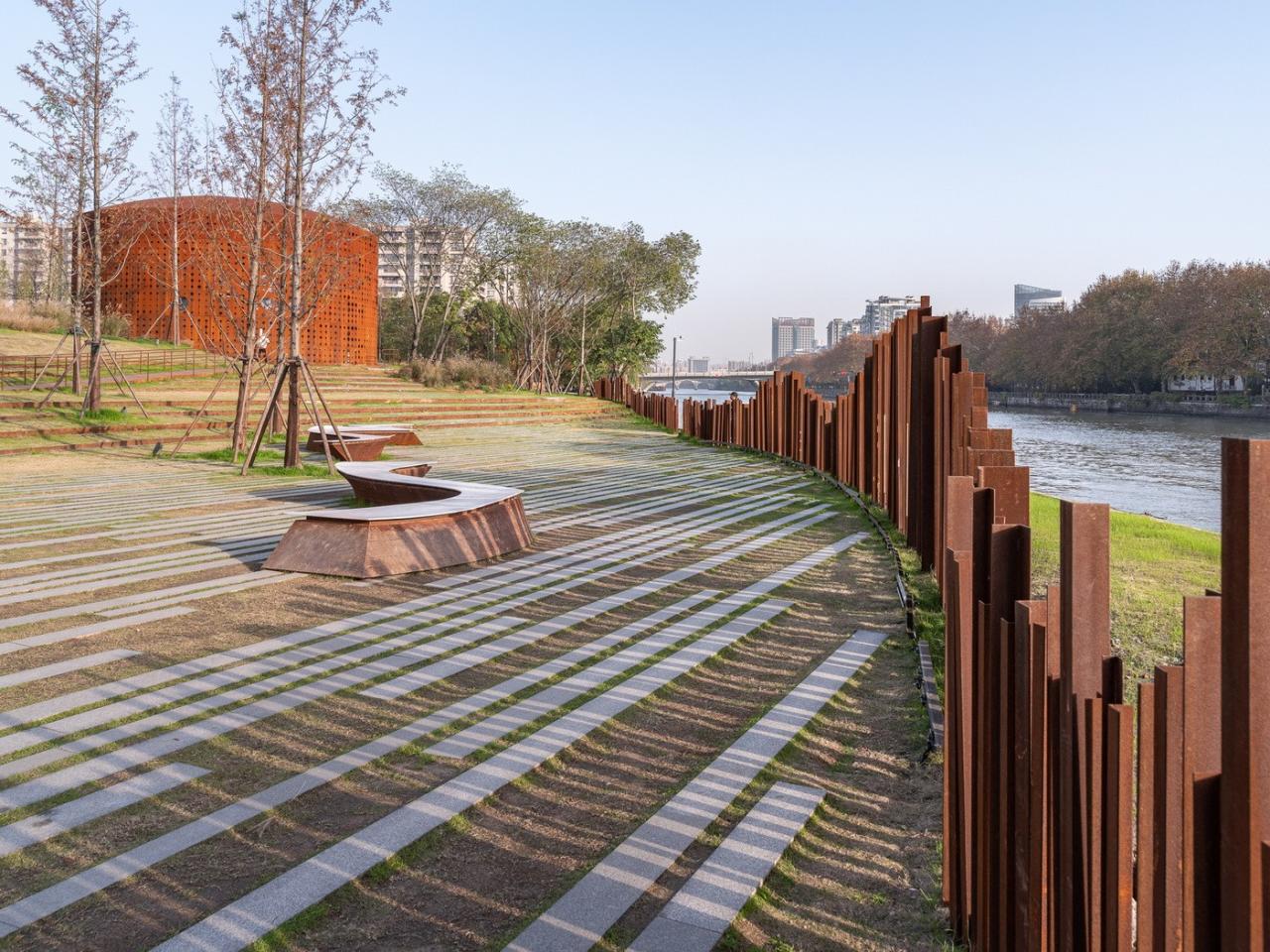 BIM建筑|杭州小河公园 / 隈研吾建筑设计事务所+浙大院 BIM建筑|杭州小河公园 / 隈研吾建筑设计事务所+浙大院