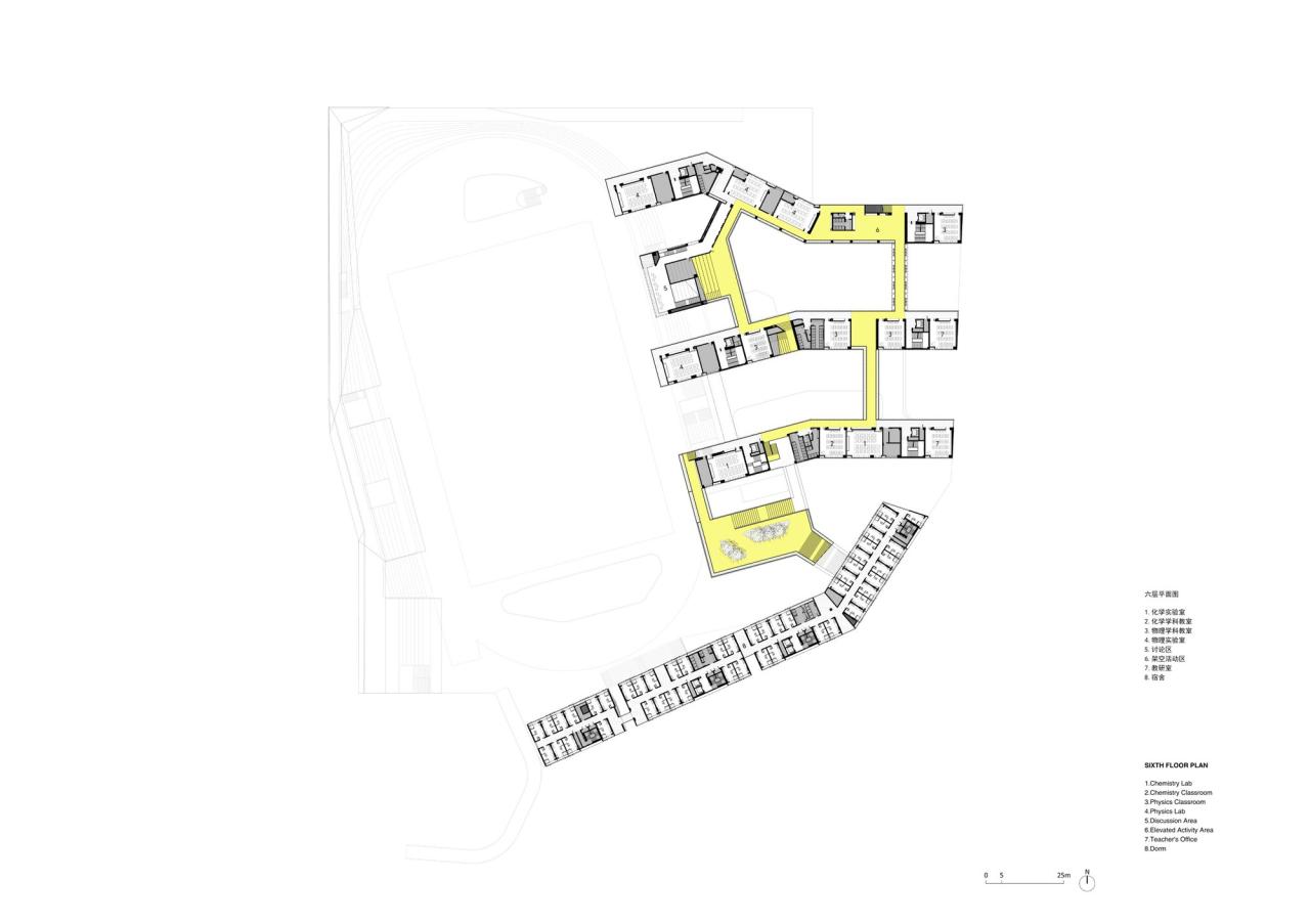 BIM建筑|福田中学校园设计 / reMIX 临界工作室 BIM建筑|福田中学校园设计 / reMIX 临界工作室