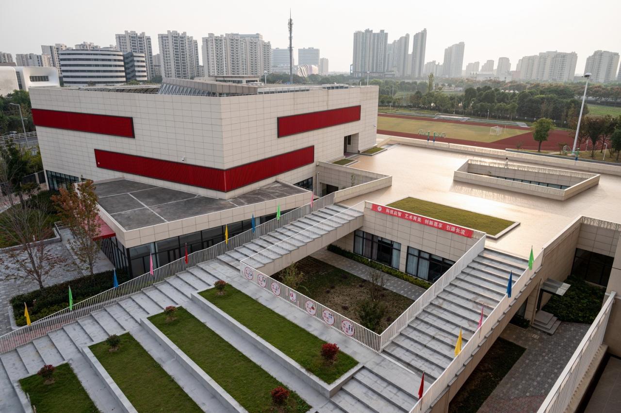 BIM建筑|此时此地:面向走班教学的高密度校园实践——青浦兰生•思源中学 / 创霖-泽柏 BIM建筑|此时此地:面向走班教学的高密度校园实践——青浦兰生•思源中学 / 创霖-泽柏