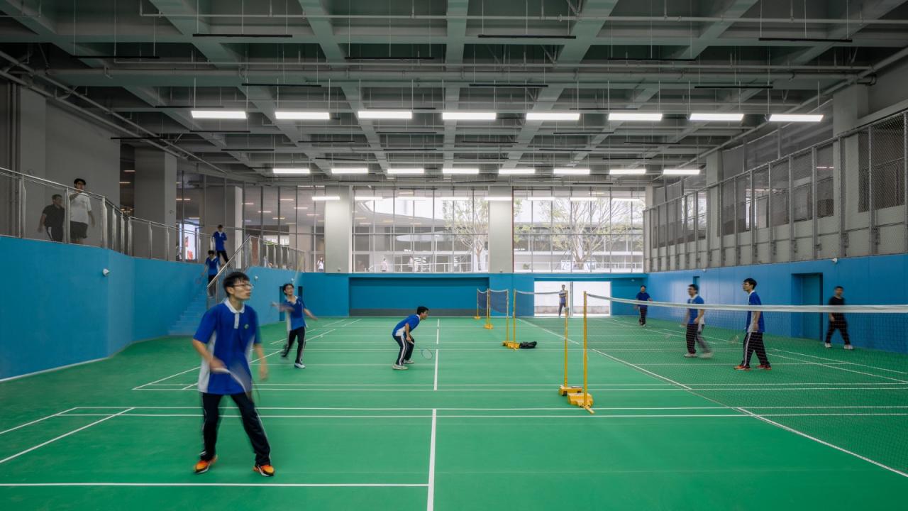 BIM建筑|福田中学校园设计 / reMIX 临界工作室 BIM建筑|福田中学校园设计 / reMIX 临界工作室
