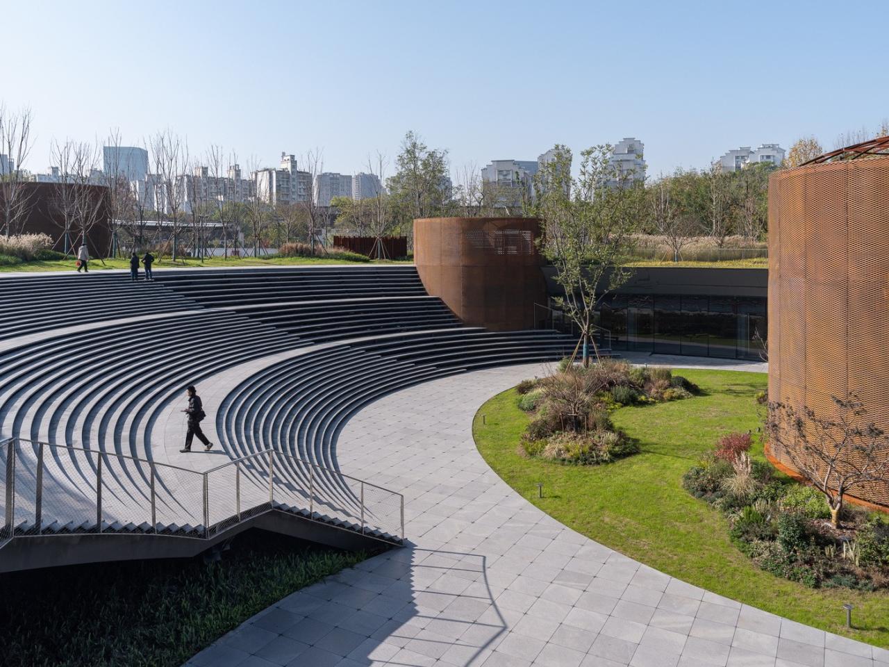BIM建筑|杭州小河公园 / 隈研吾建筑设计事务所+浙大院 BIM建筑|杭州小河公园 / 隈研吾建筑设计事务所+浙大院