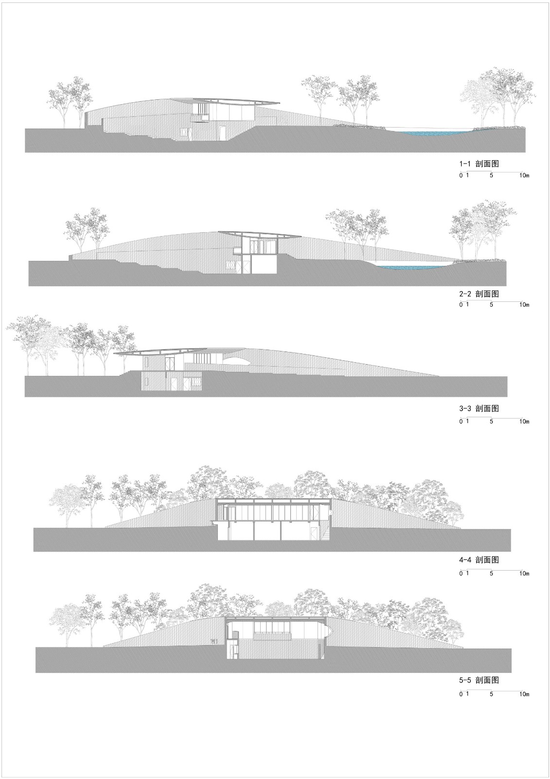 BIM建筑|洱海生态廊道葭蓬村驿站 / 赵扬建筑工作室 BIM建筑|洱海生态廊道葭蓬村驿站 / 赵扬建筑工作室