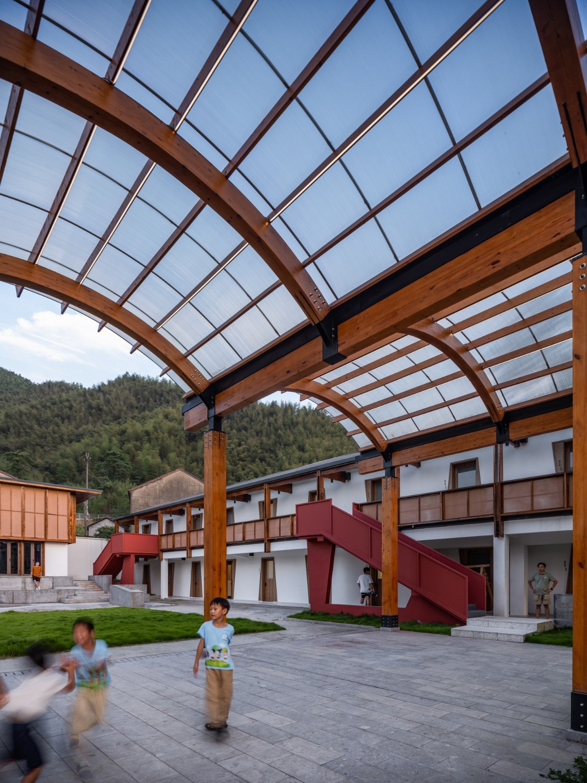 BIM建筑|绍兴孙岙小学改造 / 造作建筑 BIM建筑|绍兴孙岙小学改造 / 造作建筑