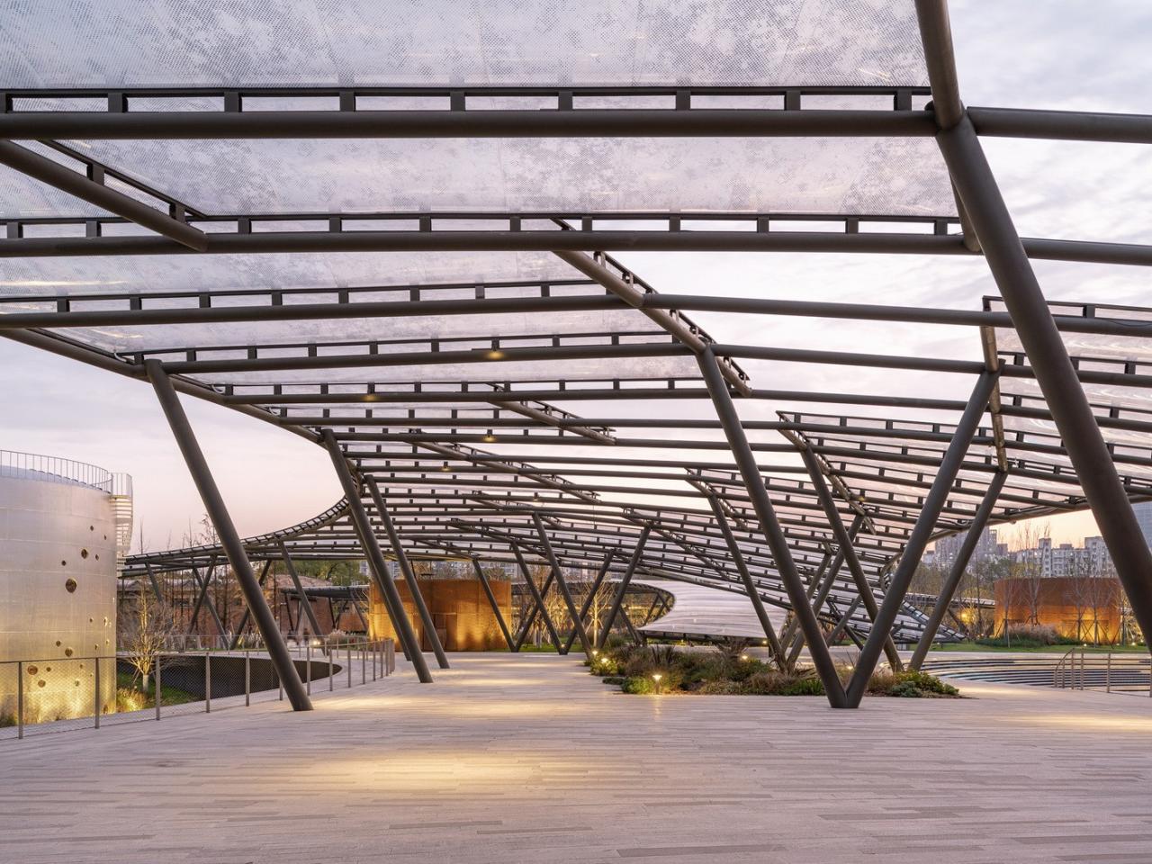 BIM建筑|杭州小河公园 / 隈研吾建筑设计事务所+浙大院 BIM建筑|杭州小河公园 / 隈研吾建筑设计事务所+浙大院