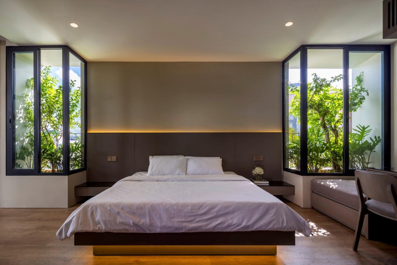 BIM建筑|天空花园别墅 / Pham Huu Son Architects BIM建筑|天空花园别墅 / Pham Huu Son Architects