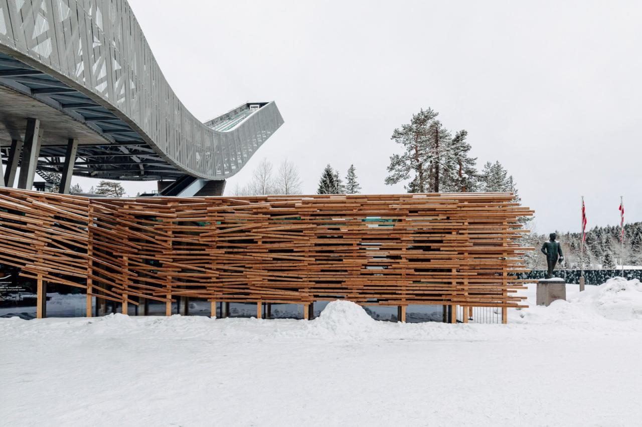BIM建筑|挪威滑雪博物馆 / Snøhetta BIM建筑|挪威滑雪博物馆 / Snøhetta