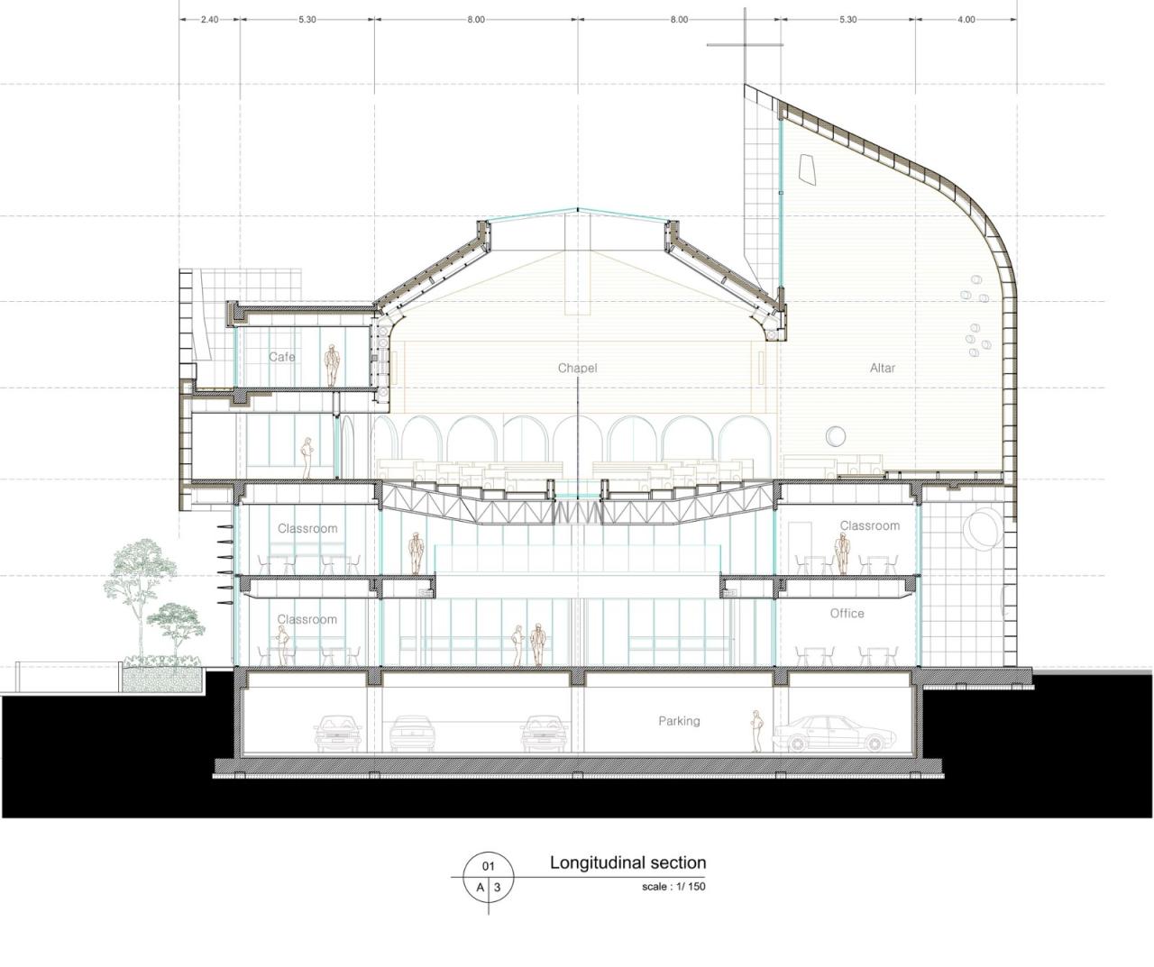 BIM建筑|永宗岛恩诺里教堂 / shinslab architecture BIM建筑|永宗岛恩诺里教堂 / shinslab architecture