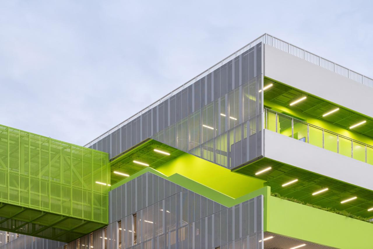 BIM建筑|福田中学校园设计 / reMIX 临界工作室 BIM建筑|福田中学校园设计 / reMIX 临界工作室