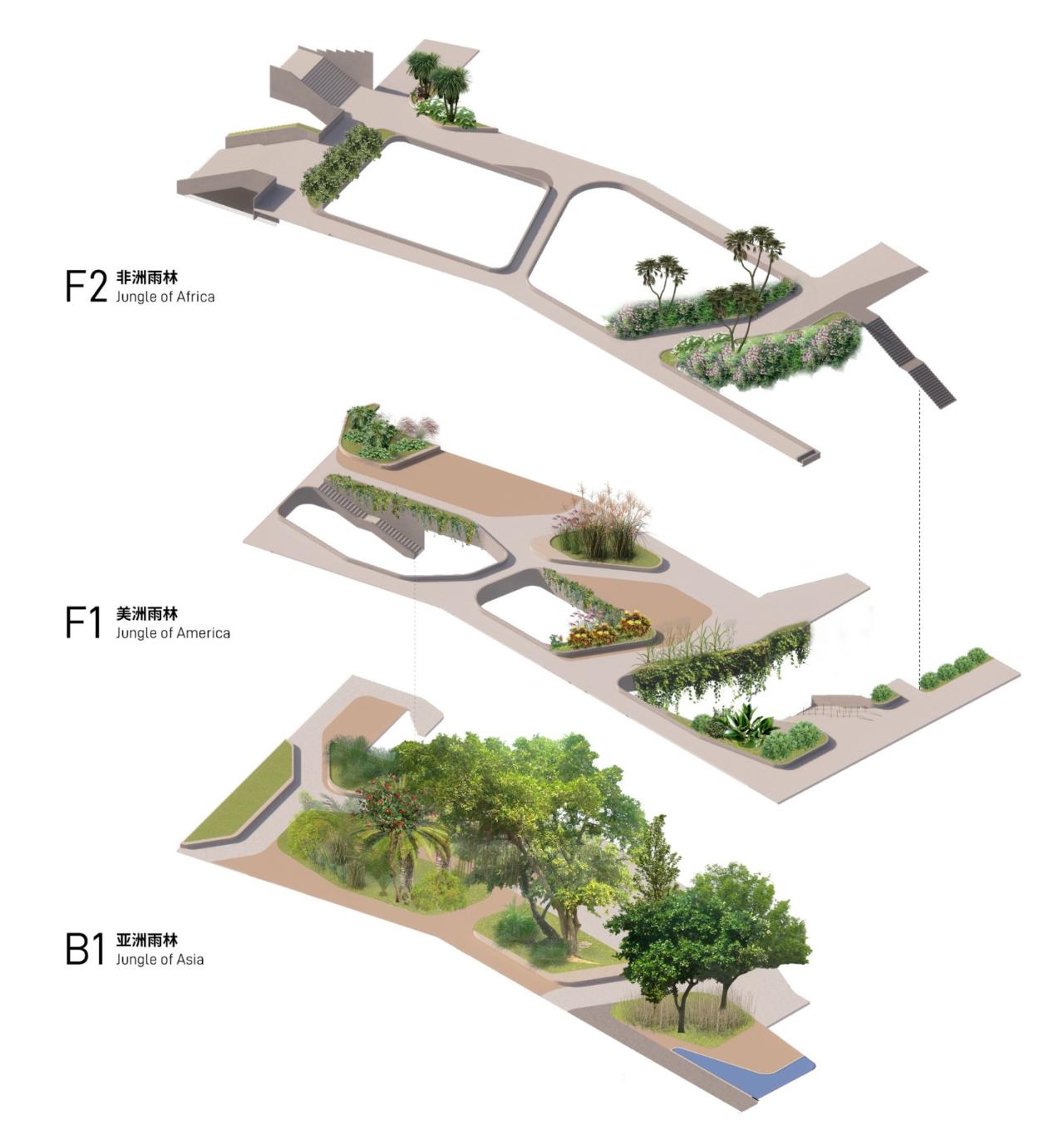 BIM建筑|福田中学校园设计 / reMIX 临界工作室 BIM建筑|福田中学校园设计 / reMIX 临界工作室