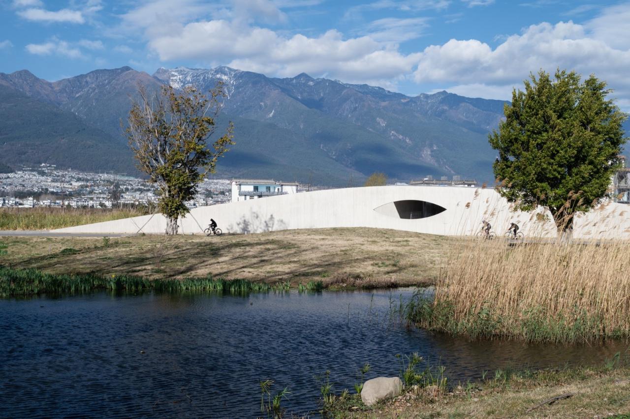 BIM建筑|洱海生态廊道葭蓬村驿站 / 赵扬建筑工作室 BIM建筑|洱海生态廊道葭蓬村驿站 / 赵扬建筑工作室