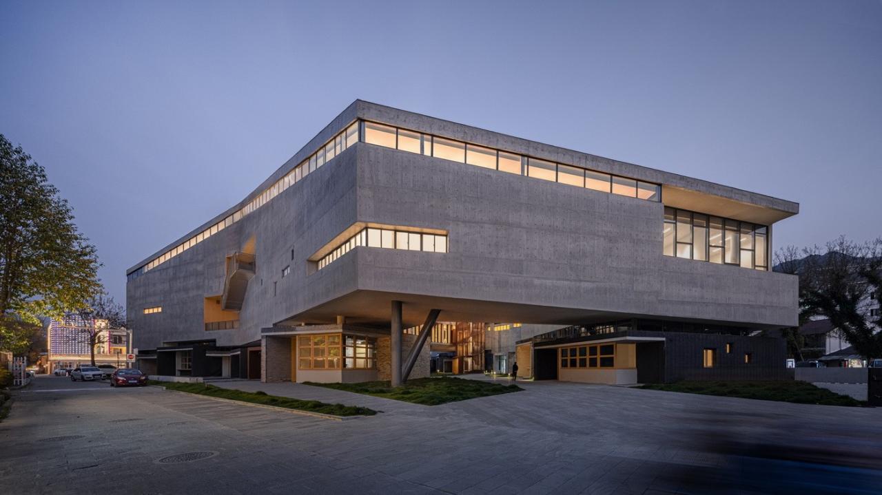 BIM建筑|丽水最大艺术综合体:古堰画乡艺术中心 / 孟凡浩-line+建筑事务所 BIM建筑|丽水最大艺术综合体:古堰画乡艺术中心 / 孟凡浩-line+建筑事务所