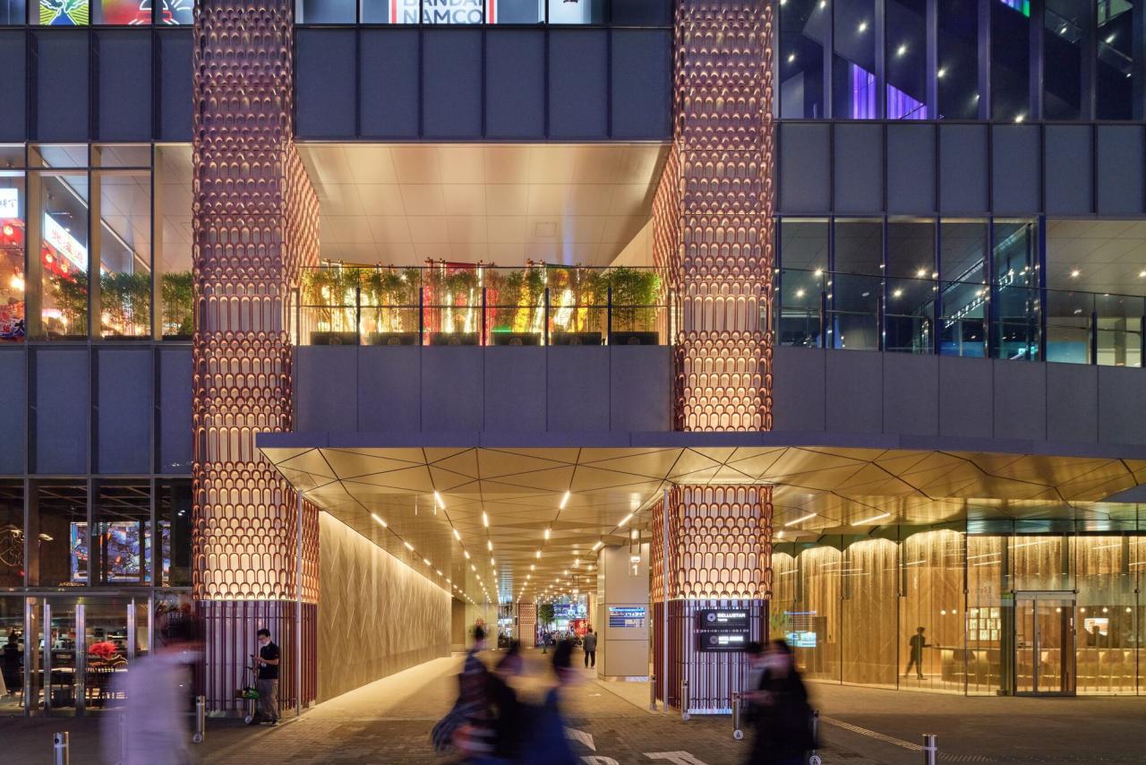 BIM建筑|东急歌舞伎町塔 / 永山祐子建筑设计 + KUME SEKKEI Co. + 东急设计 BIM建筑|东急歌舞伎町塔 / 永山祐子建筑设计 + KUME SEKKEI Co. + 东急设计