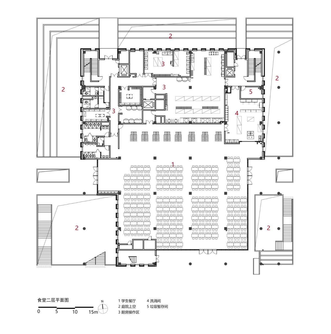 BIM建筑|江苏省梅村高级中学空港分校 / 华南理工大学建筑设计研究院 BIM建筑|江苏省梅村高级中学空港分校 / 华南理工大学建筑设计研究院