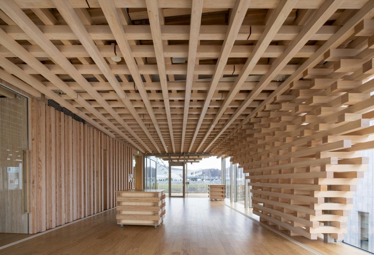 BIM建筑|AEAJ 景观平台 / 隈研吾建筑都市设计事务所 BIM建筑|AEAJ 景观平台 / 隈研吾建筑都市设计事务所