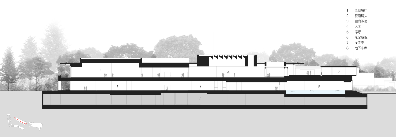 BIM建筑|东莞松山湖悦榕庄 / gad BIM建筑|东莞松山湖悦榕庄 / gad
