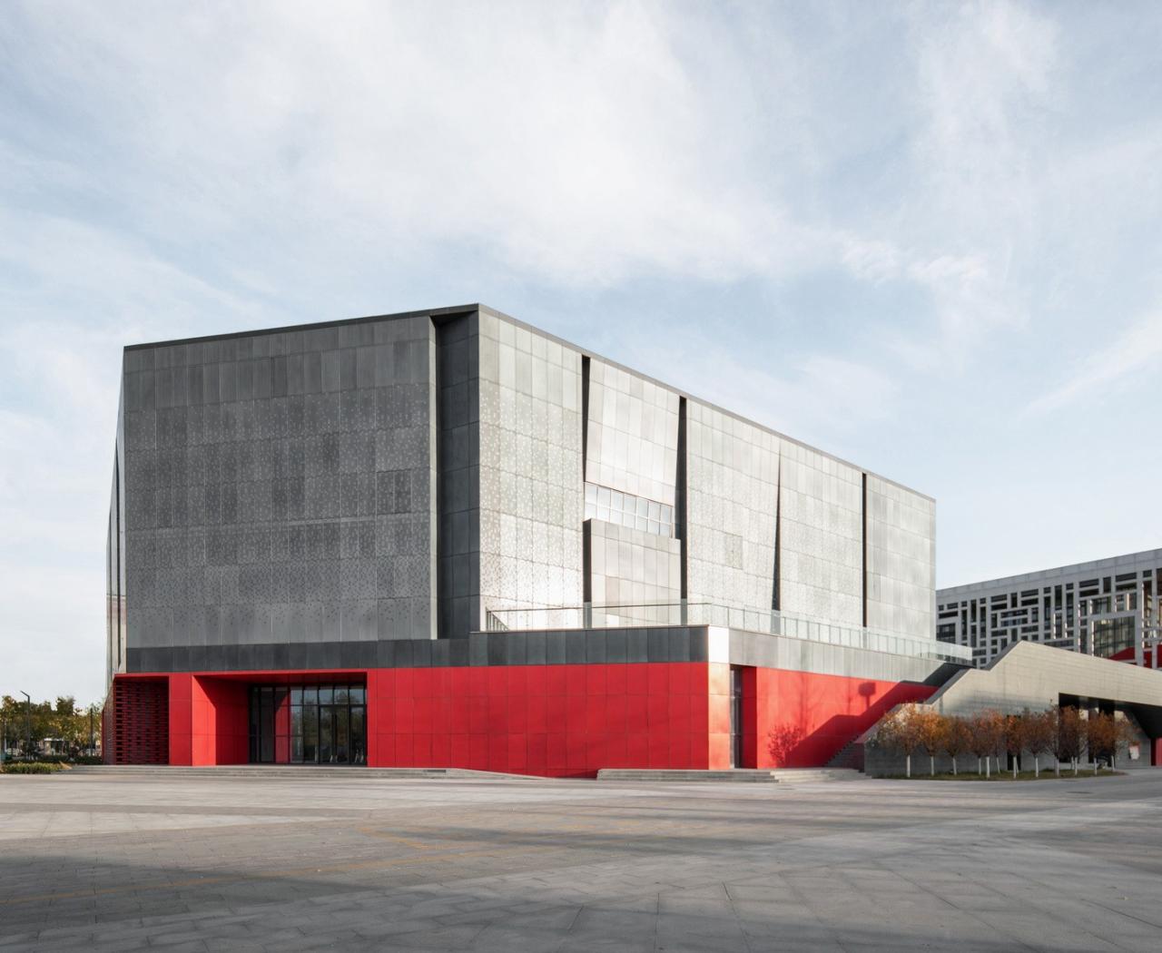 BIM建筑|山东省菏泽市郓城文化艺术中心 / 天津大学设计总院·顾志宏工作室 BIM建筑|山东省菏泽市郓城文化艺术中心 / 天津大学设计总院·顾志宏工作室