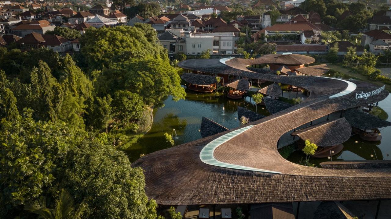 BIM建筑|Talaga Sampireun 巴厘岛餐厅 / K-Thengono Design Studio BIM建筑|Talaga Sampireun 巴厘岛餐厅 / K-Thengono Design Studio