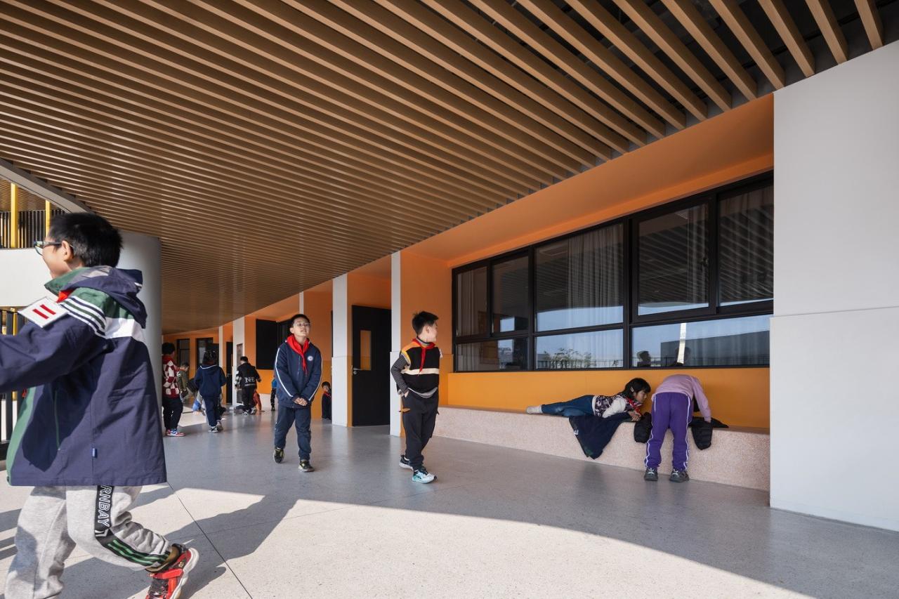 BIM建筑|上海师范大学附属青浦实验学校 / BAU建筑城市设计事务所 BIM建筑|上海师范大学附属青浦实验学校 / BAU建筑城市设计事务所