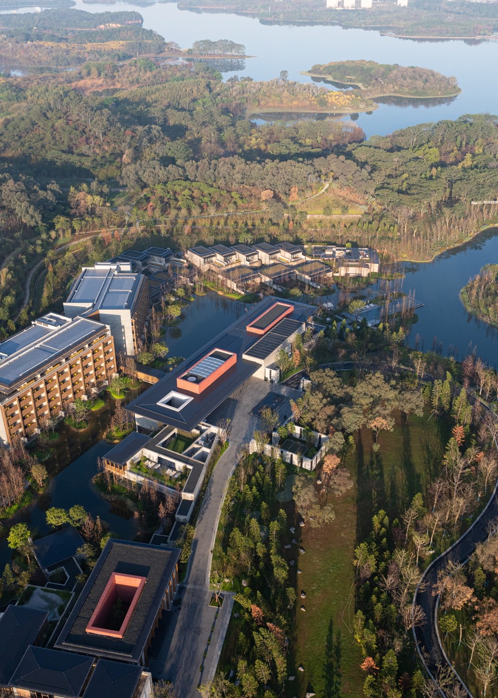 BIM建筑|东莞松山湖悦榕庄 / gad BIM建筑|东莞松山湖悦榕庄 / gad