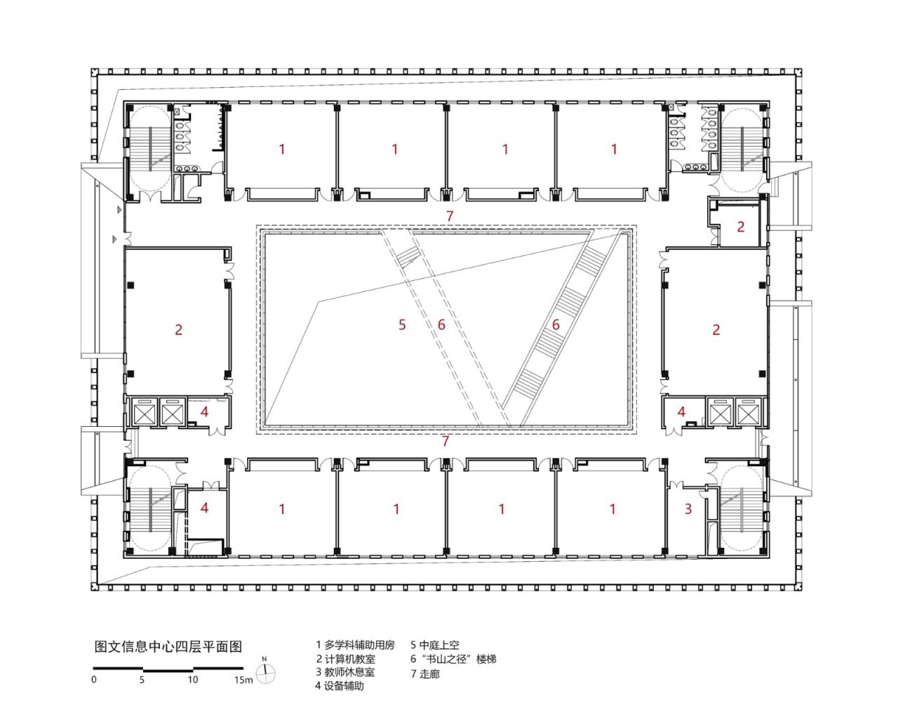BIM建筑|江苏省梅村高级中学空港分校 / 华南理工大学建筑设计研究院 BIM建筑|江苏省梅村高级中学空港分校 / 华南理工大学建筑设计研究院