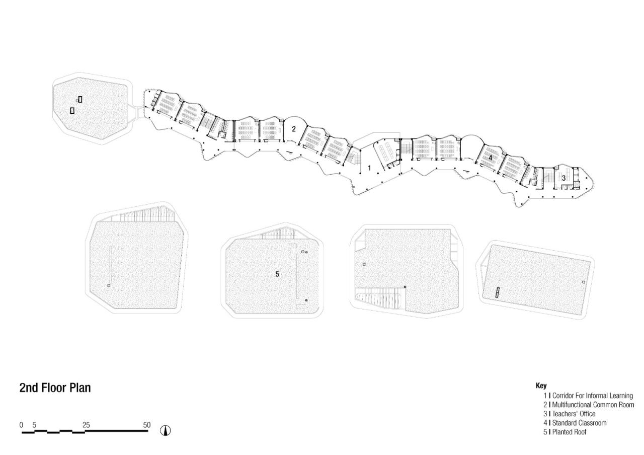 BIM建筑|上海师范大学附属青浦实验学校 / BAU建筑城市设计事务所 BIM建筑|上海师范大学附属青浦实验学校 / BAU建筑城市设计事务所