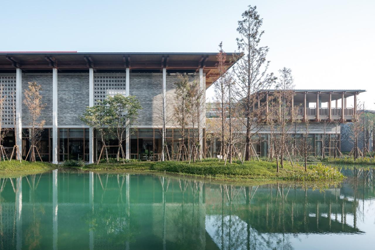 BIM建筑|东莞松山湖悦榕庄 / gad BIM建筑|东莞松山湖悦榕庄 / gad