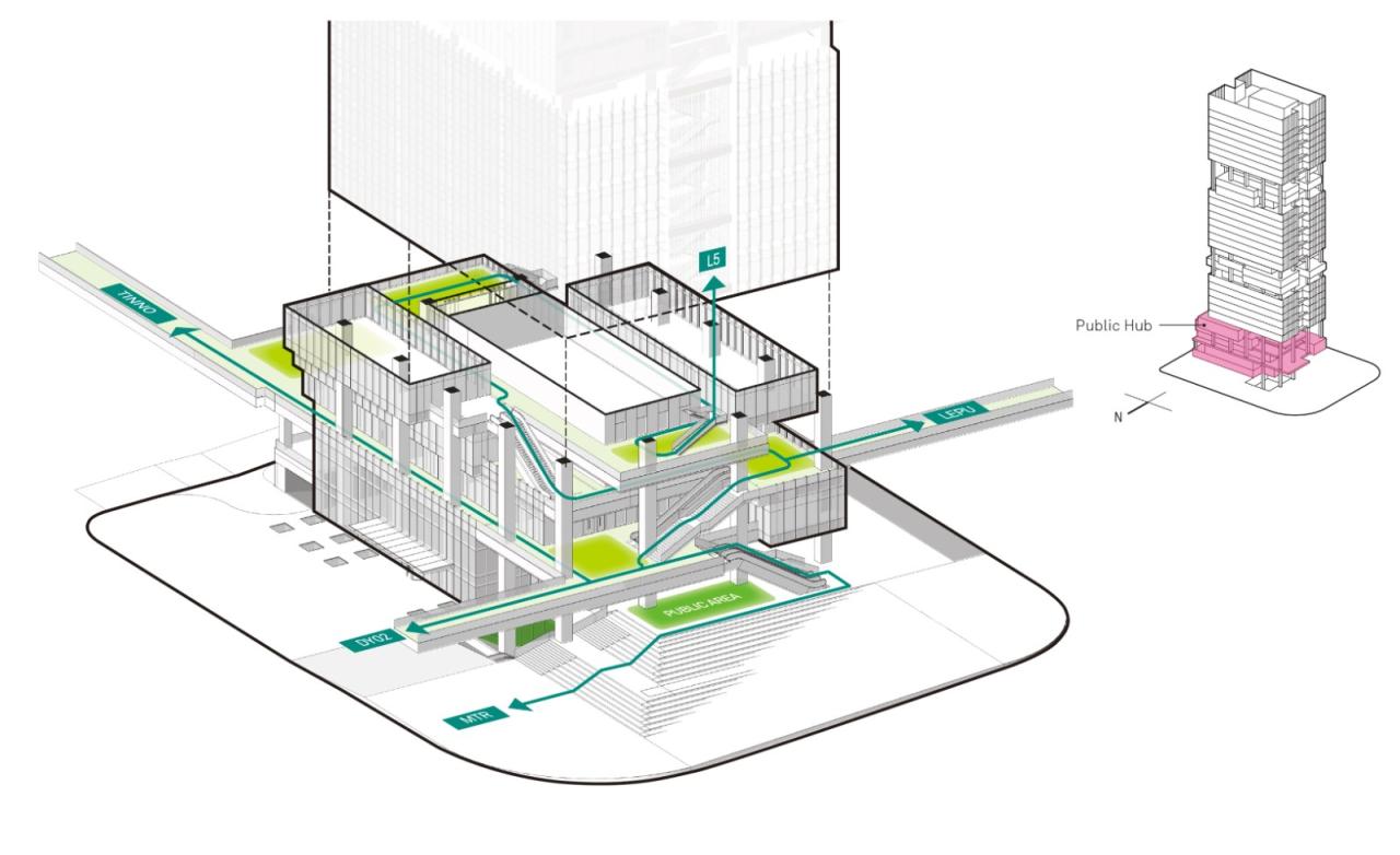 BIM建筑|T33全时中心:人、自然与科技的未来想象与表达 / Aedas建筑设计事务所 BIM建筑|T33全时中心:人、自然与科技的未来想象与表达 / Aedas建筑设计事务所
