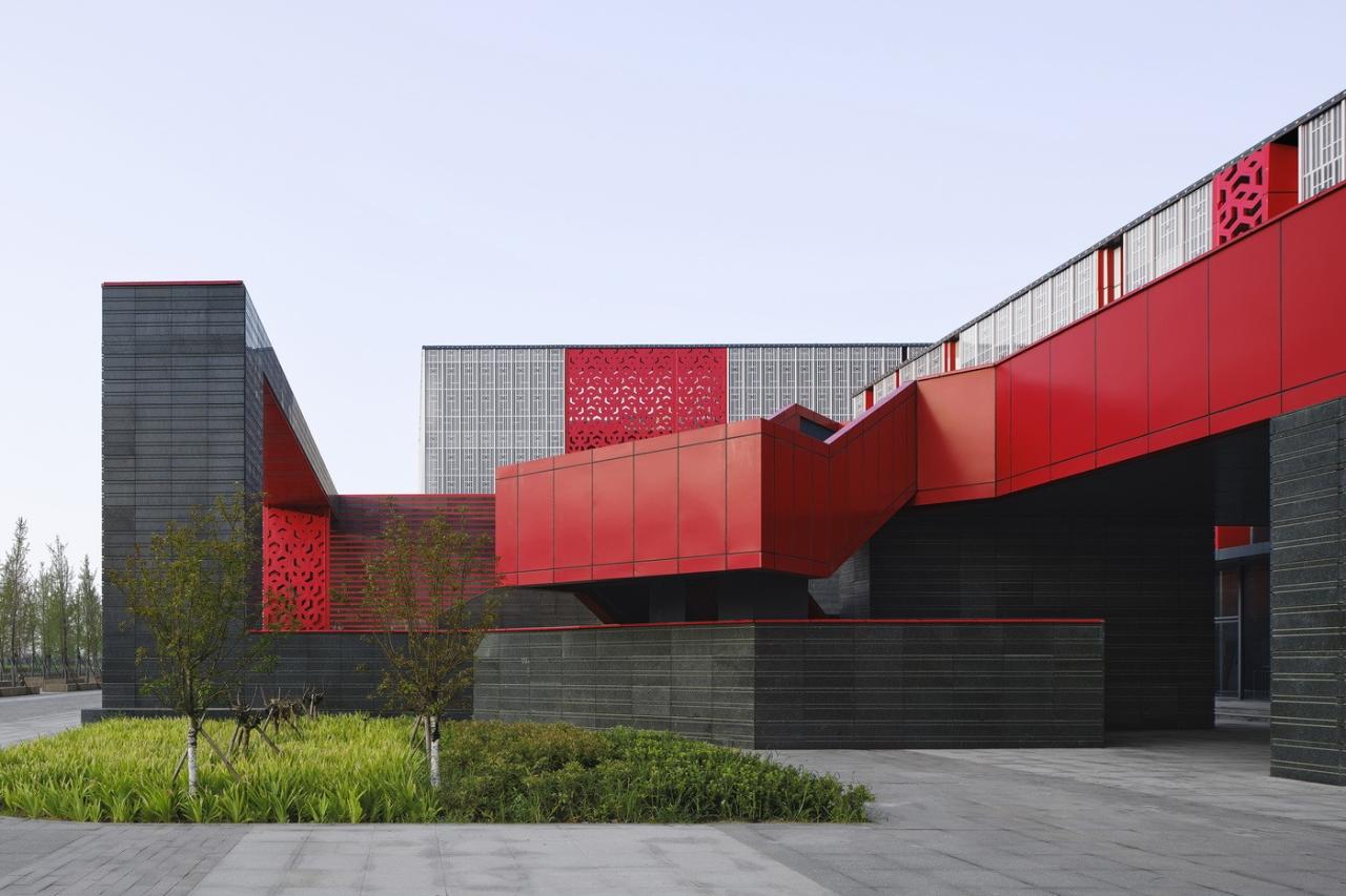 BIM建筑|山东省菏泽市郓城文化艺术中心 / 天津大学设计总院·顾志宏工作室 BIM建筑|山东省菏泽市郓城文化艺术中心 / 天津大学设计总院·顾志宏工作室