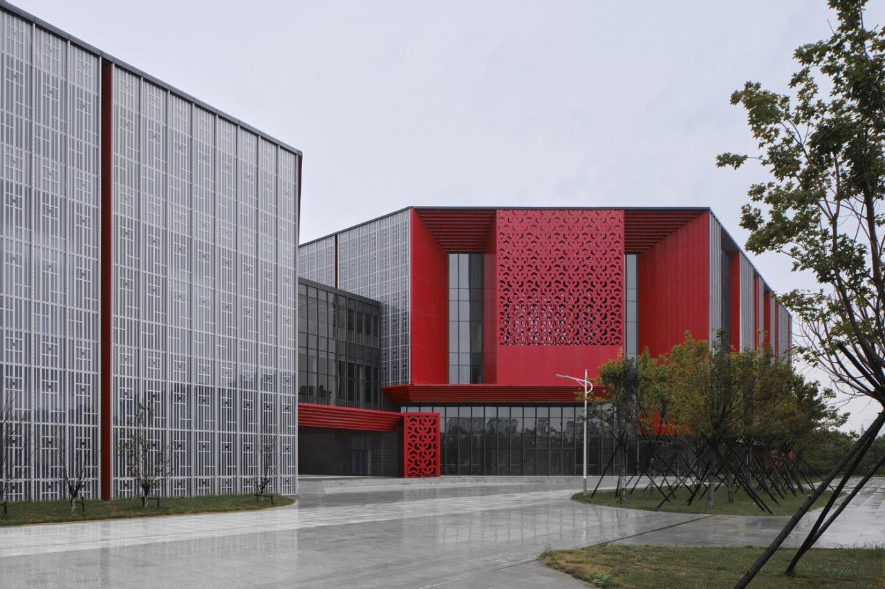 BIM建筑|山东省菏泽市郓城文化艺术中心 / 天津大学设计总院·顾志宏工作室 BIM建筑|山东省菏泽市郓城文化艺术中心 / 天津大学设计总院·顾志宏工作室