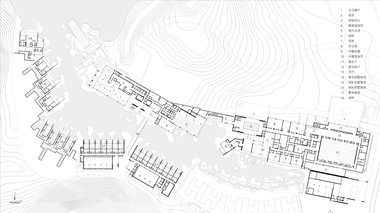BIM建筑|东莞松山湖悦榕庄 / gad BIM建筑|东莞松山湖悦榕庄 / gad