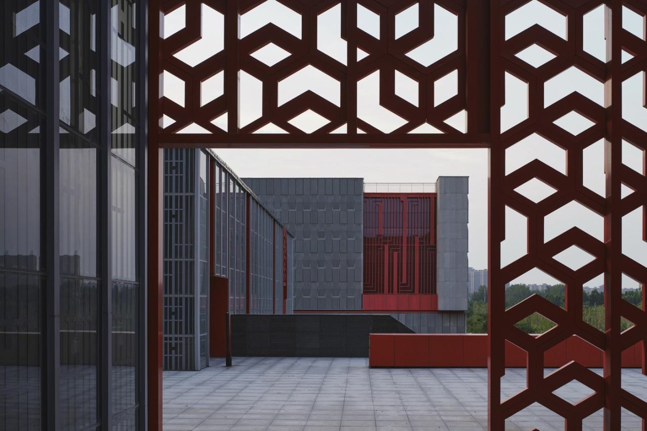 BIM建筑|山东省菏泽市郓城文化艺术中心 / 天津大学设计总院·顾志宏工作室 BIM建筑|山东省菏泽市郓城文化艺术中心 / 天津大学设计总院·顾志宏工作室