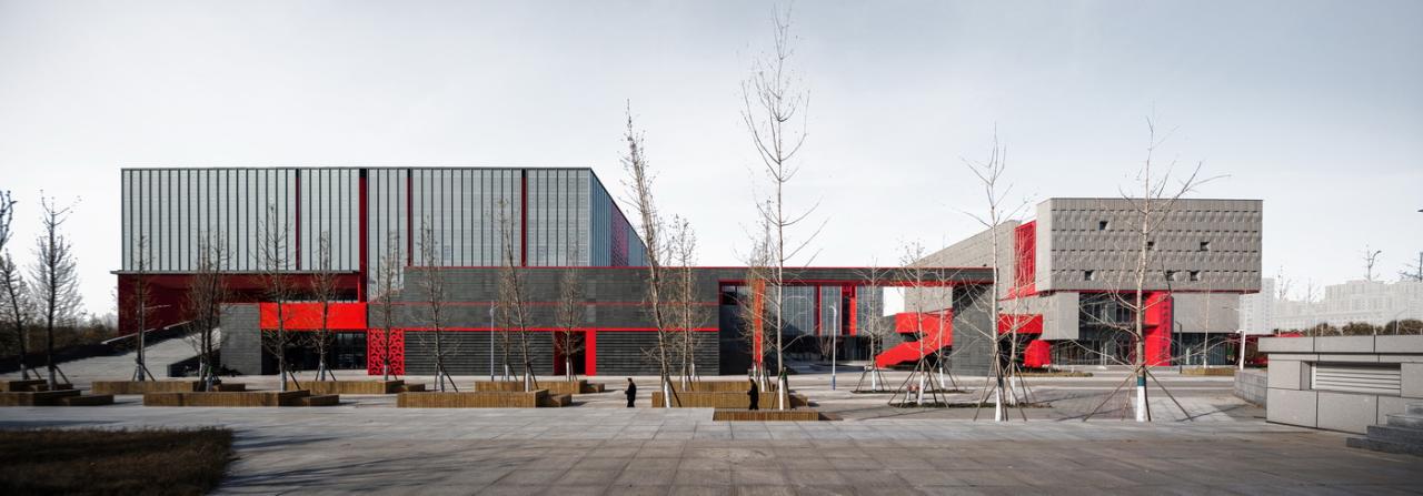 BIM建筑|山东省菏泽市郓城文化艺术中心 / 天津大学设计总院·顾志宏工作室 BIM建筑|山东省菏泽市郓城文化艺术中心 / 天津大学设计总院·顾志宏工作室