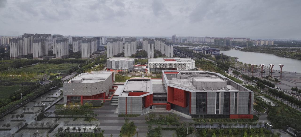 BIM建筑|山东省菏泽市郓城文化艺术中心 / 天津大学设计总院·顾志宏工作室 BIM建筑|山东省菏泽市郓城文化艺术中心 / 天津大学设计总院·顾志宏工作室