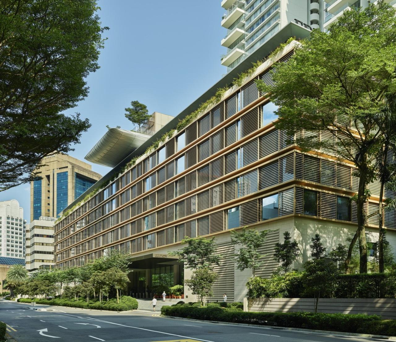 BIM建筑|铂瑞雅居与新加坡艾迪逊酒店 / 萨夫迪建筑事务所 BIM建筑|铂瑞雅居与新加坡艾迪逊酒店 / 萨夫迪建筑事务所
