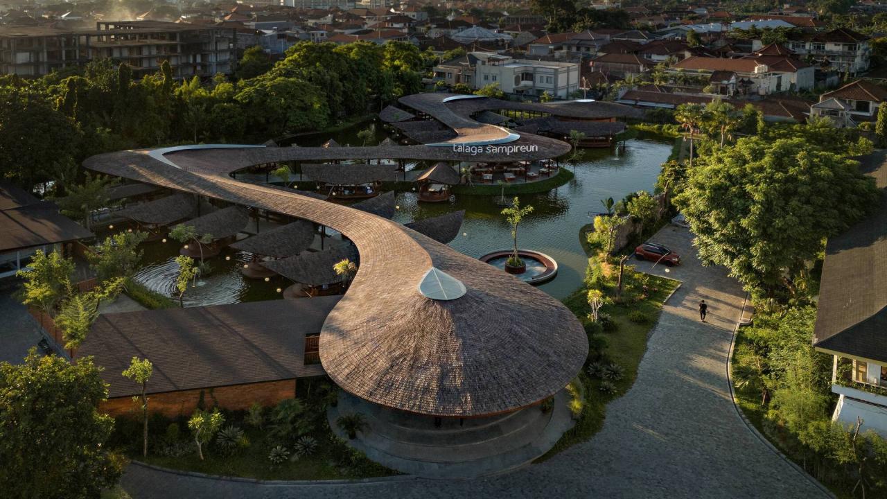 BIM建筑|Talaga Sampireun 巴厘岛餐厅 / K-Thengono Design Studio BIM建筑|Talaga Sampireun 巴厘岛餐厅 / K-Thengono Design Studio