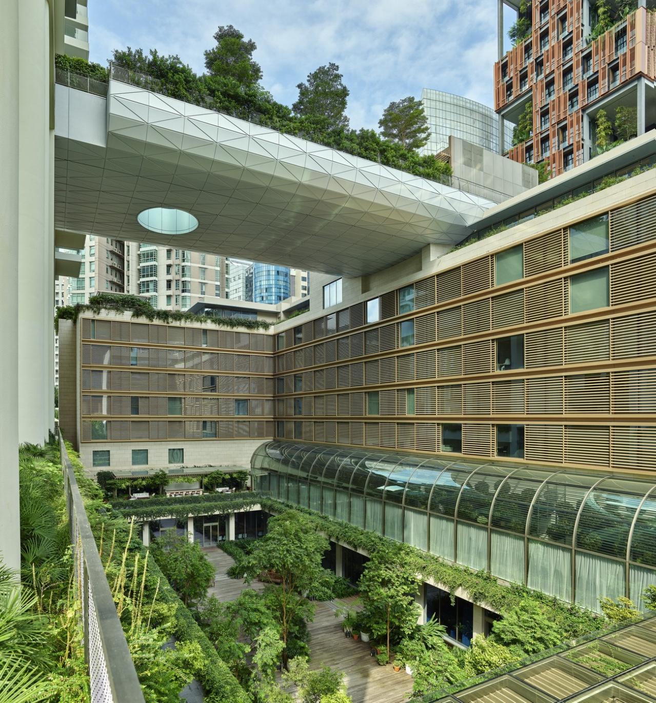BIM建筑|铂瑞雅居与新加坡艾迪逊酒店 / 萨夫迪建筑事务所 BIM建筑|铂瑞雅居与新加坡艾迪逊酒店 / 萨夫迪建筑事务所