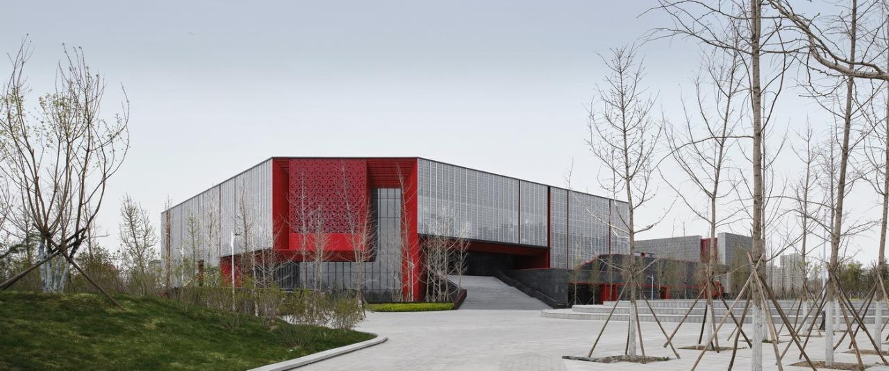 BIM建筑|山东省菏泽市郓城文化艺术中心 / 天津大学设计总院·顾志宏工作室 BIM建筑|山东省菏泽市郓城文化艺术中心 / 天津大学设计总院·顾志宏工作室
