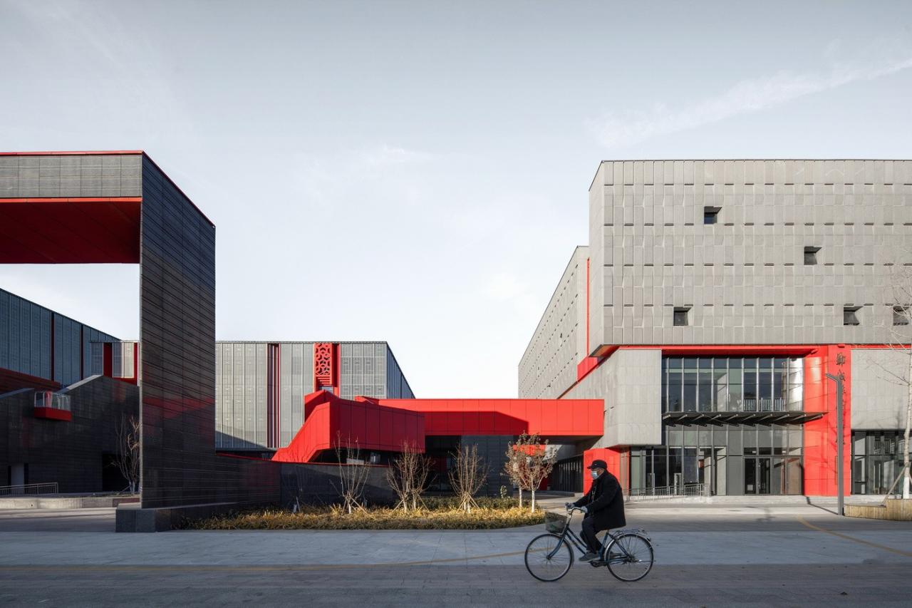 BIM建筑|山东省菏泽市郓城文化艺术中心 / 天津大学设计总院·顾志宏工作室 BIM建筑|山东省菏泽市郓城文化艺术中心 / 天津大学设计总院·顾志宏工作室