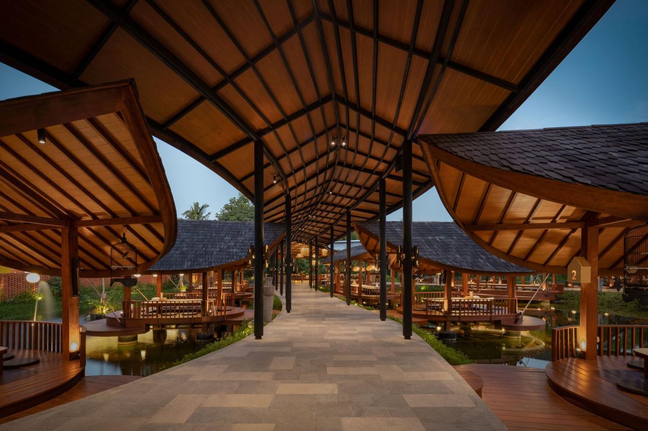BIM建筑|Talaga Sampireun 巴厘岛餐厅 / K-Thengono Design Studio BIM建筑|Talaga Sampireun 巴厘岛餐厅 / K-Thengono Design Studio