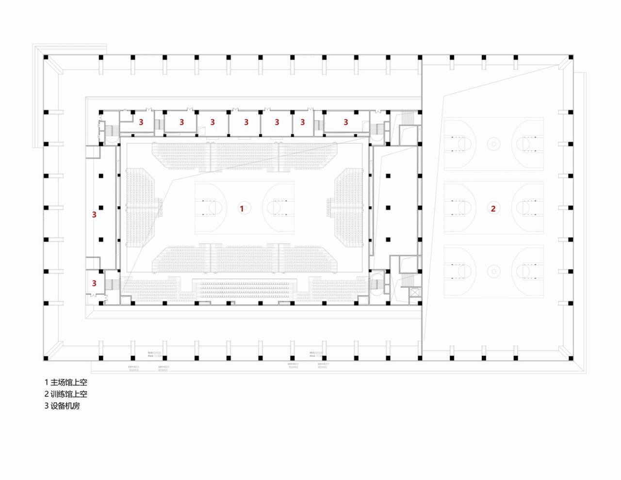 BIM建筑|白鹭齐飞 湿地展翼:渤海科技大学体育馆 /中科院建筑设计研究院有限公司 BIM建筑|白鹭齐飞 湿地展翼:渤海科技大学体育馆 /中科院建筑设计研究院有限公司